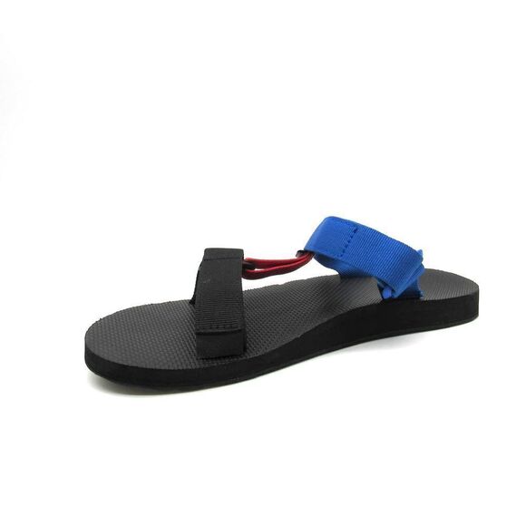 TEVA MEN'S UNIVERSAL SLIDE SANDALS IN BLACK, RED BLUE SZ 9 - Picture 5 of 8